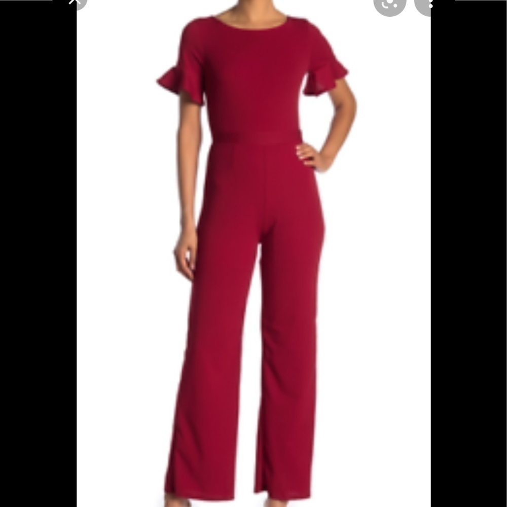 The vanity room navy jumpsuit large - Picture 6 of 6